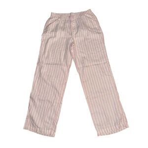 Victoria's Secret Striped Pajama Pants Women's Medium Multicolor
